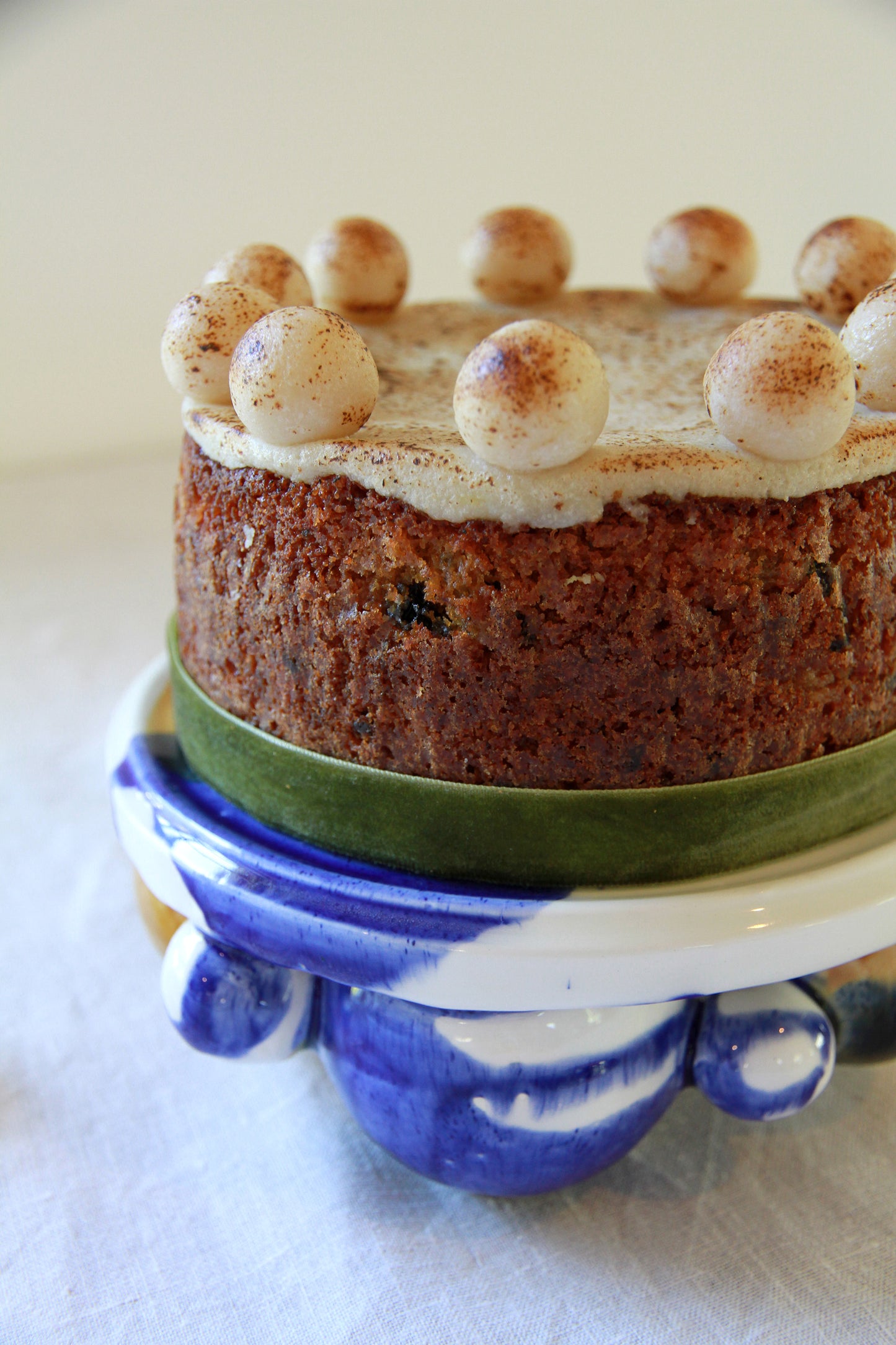 Simnel Cake + Andreas Cake Stand