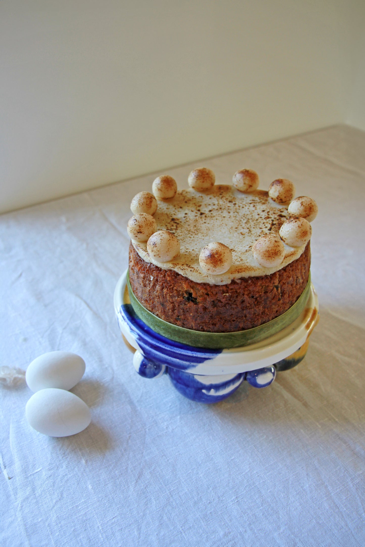Simnel Cake + Andreas Cake Stand