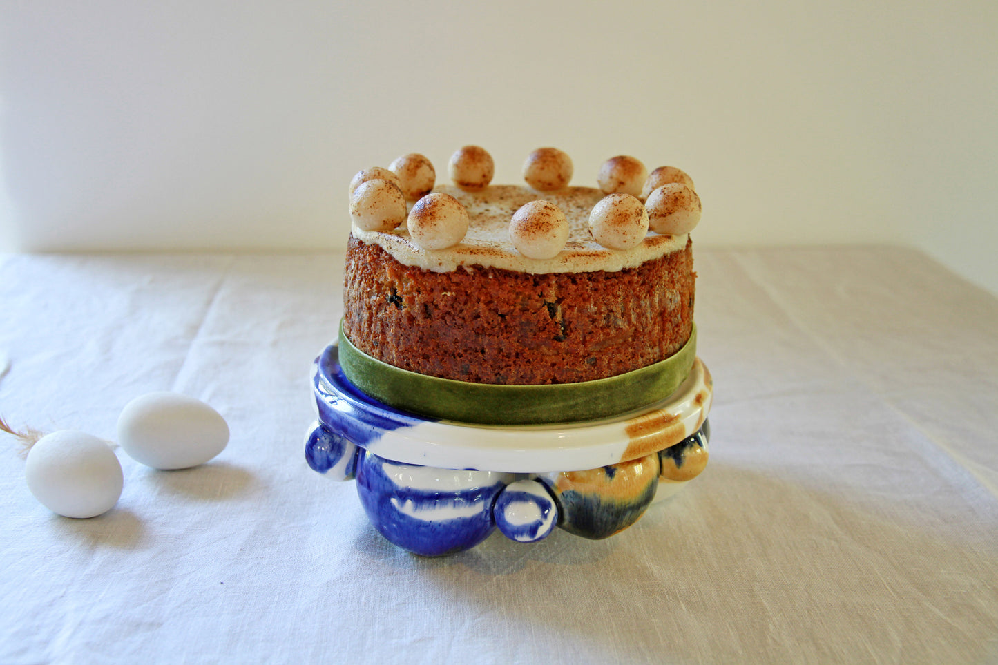 Simnel Cake + Andreas Cake Stand