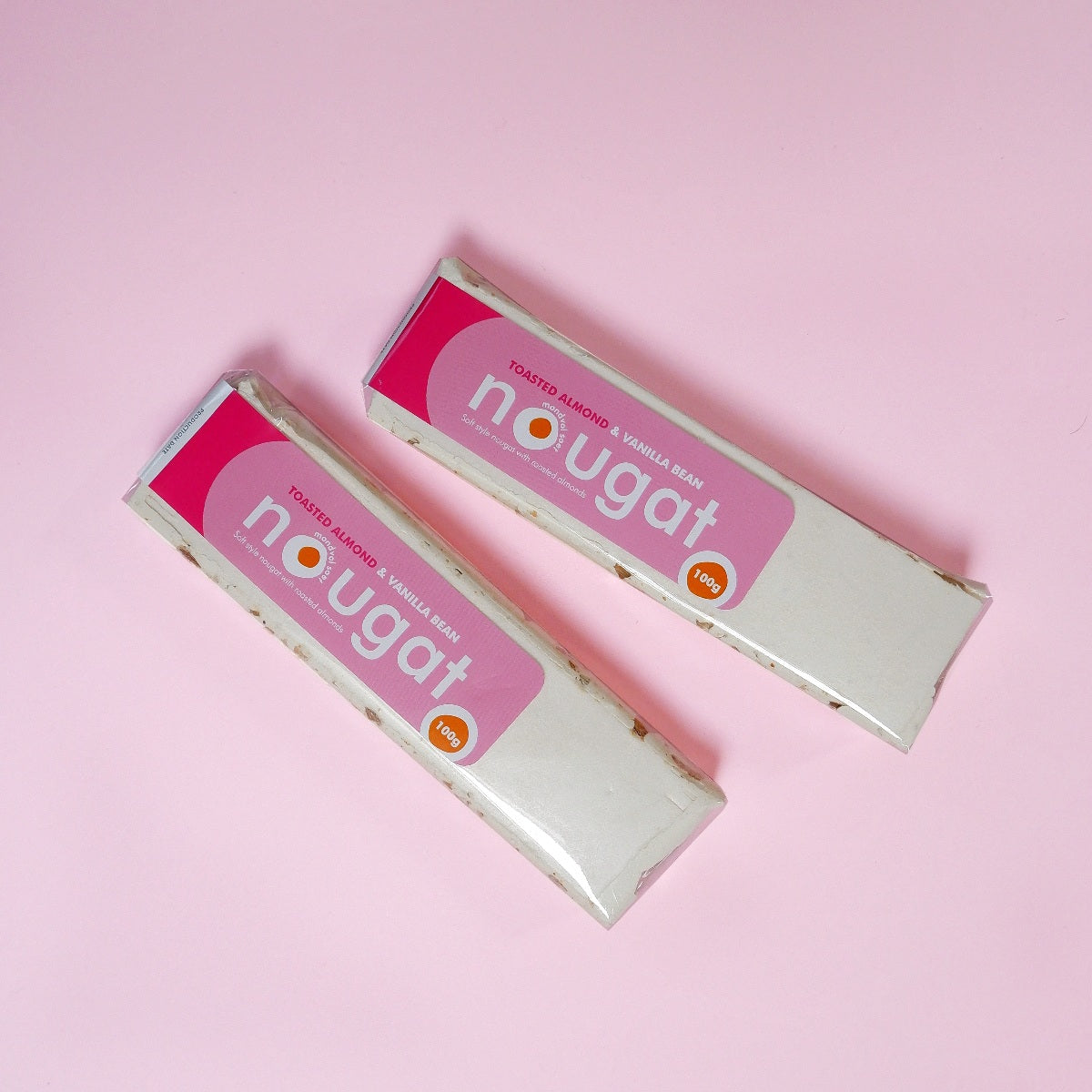 Toasted Almond and Vanilla Bean Nougat Bar