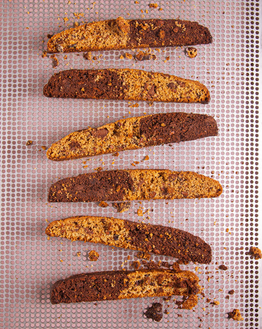 Triple Chocolate and Espresso Biscotti Tin