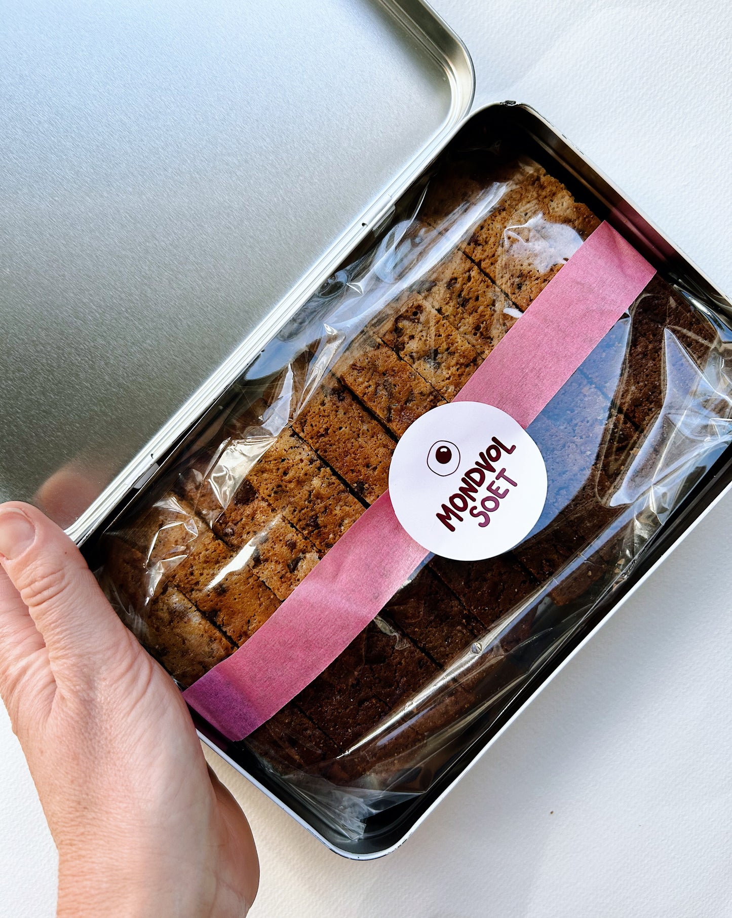 Triple Chocolate and Espresso Biscotti Tin