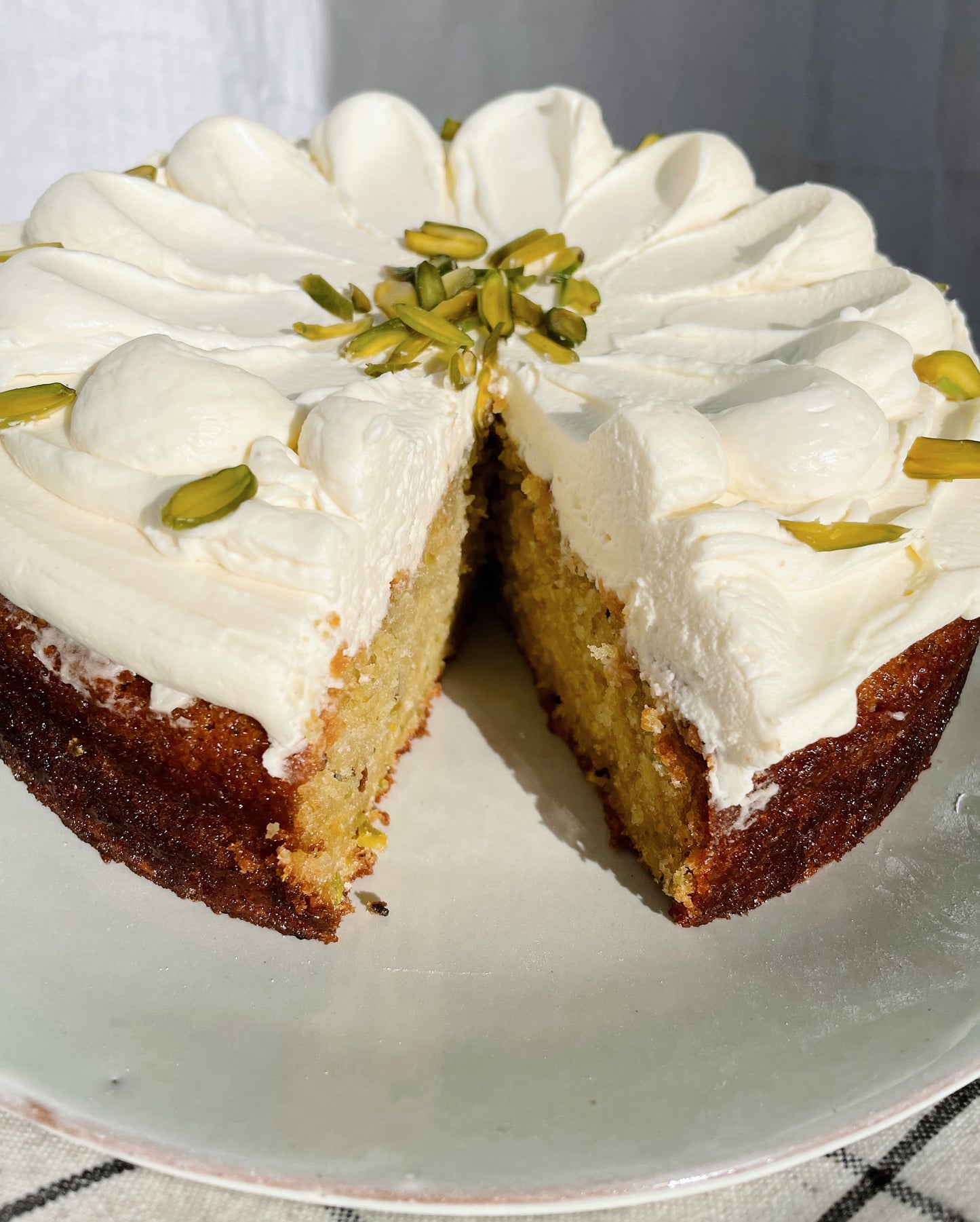 Cake of the Month: Pistachio, Orange and Olive Oil Cake