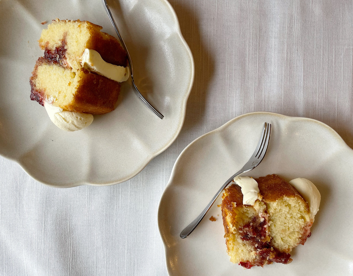 Cake of the Month: Vanilla, Rose Geranium and Strawberry