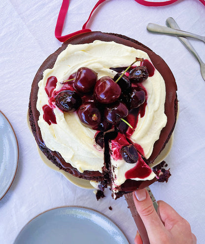 Cake of Month: Chocolate Cherry Cream Dream