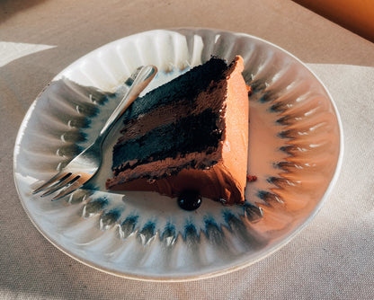 Dark Mocha Mousse Cake 🐻